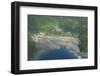 Aerial of Tutuila Island in American Samoa, South Pacific, Pacific-Michael Runkel-Framed Photographic Print