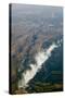 Aerial of Victoria Falls-Michele Westmorland-Stretched Canvas