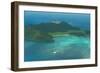 Aerial of View Lord Howe Island, UNESCO World Heritage Site, Australia, Tasman Sea, Pacific-Michael Runkel-Framed Photographic Print