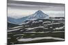 Aerial of Vilyuchinsk Volcano, Kamchatka, Russia, Eurasia-Michael Runkel-Mounted Photographic Print