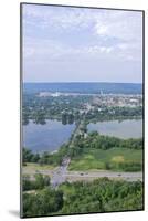 Aerial of Winona and Lake-jrferrermn-Mounted Photographic Print