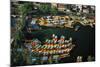 Aerial of Xochimilco Floating Gardens-Danny Lehman-Mounted Photographic Print