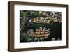 Aerial of Xochimilco Floating Gardens-Danny Lehman-Framed Photographic Print