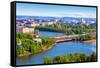 Aerial Panorama of Helsinki, Finland-Scanrail-Framed Stretched Canvas