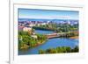 Aerial Panorama of Helsinki, Finland-Scanrail-Framed Photographic Print