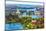 Aerial Panorama of Stockholm, Sweden-Scanrail-Mounted Photographic Print