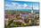 Aerial Panorama of Tallinn, Estonia-Scanrail-Mounted Photographic Print