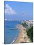 Aerial Parasail at Playa Los Muertos, Puerto Vallarta, Mexico-Bill Bachmann-Stretched Canvas