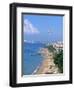 Aerial Parasail at Playa Los Muertos, Puerto Vallarta, Mexico-Bill Bachmann-Framed Photographic Print