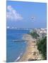 Aerial Parasail at Playa Los Muertos, Puerto Vallarta, Mexico-Bill Bachmann-Mounted Photographic Print