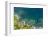 Aerial Photo from Flying Drone of Amazingly Beautiful Landscape of Nature with Paradise Beach and R-GaudiLab-Framed Photographic Print