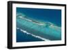 Aerial Photo of a Little Island in Tonga, South Pacific, Pacific-Michael Runkel-Framed Photographic Print