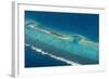 Aerial Photo of a Little Island in Tonga, South Pacific, Pacific-Michael Runkel-Framed Photographic Print