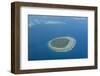 Aerial Photo of a Little Island in Tonga, South Pacific, Pacific-Michael Runkel-Framed Photographic Print