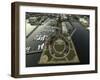 Aerial Photo of Downtown Pensacola, Fl.-Bobby R Lee-Framed Photographic Print