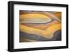 Aerial Photo of Freshly Harvested Wheat Fields on the Palouse in Eastern Washington in Late Summer-Ben Herndon-Framed Photographic Print