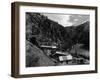 Aerial Photo of Gold Mine @ River Canyon-null-Framed Photographic Print