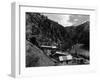 Aerial Photo of Gold Mine @ River Canyon-null-Framed Photographic Print