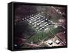 Aerial Photo of Jonestown, Guyana-null-Framed Stretched Canvas