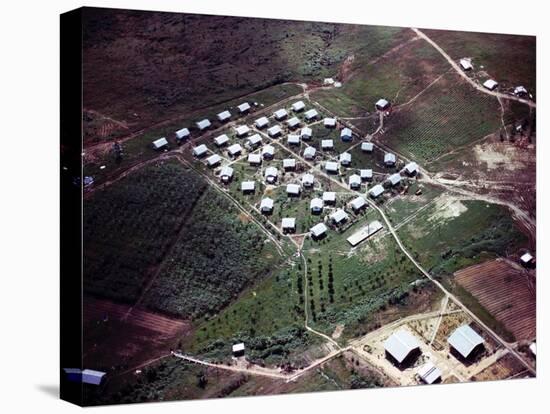 Aerial Photo of Jonestown, Guyana-null-Stretched Canvas