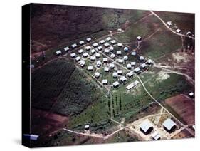 Aerial Photo of Jonestown, Guyana-null-Stretched Canvas