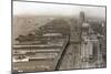 Aerial Photo of Ports of West Street, NY-null-Mounted Photographic Print