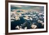Aerial photo of Southeast Alaska-Mark A Johnson-Framed Photographic Print