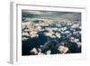 Aerial photo of Southeast Alaska-Mark A Johnson-Framed Photographic Print