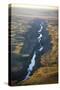 Aerial Photo of the Palouse River Which Has Cut a Canyon Through the Scablands of East Washington-Ben Herndon-Stretched Canvas