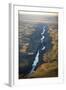 Aerial Photo of the Palouse River Which Has Cut a Canyon Through the Scablands of East Washington-Ben Herndon-Framed Photographic Print