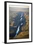 Aerial Photo of the Palouse River Which Has Cut a Canyon Through the Scablands of East Washington-Ben Herndon-Framed Photographic Print