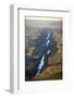 Aerial Photo of the Palouse River Which Has Cut a Canyon Through the Scablands of East Washington-Ben Herndon-Framed Photographic Print