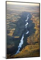 Aerial Photo of the Palouse River Which Has Cut a Canyon Through the Scablands of East Washington-Ben Herndon-Mounted Photographic Print