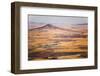 Aerial Photo of the Palouse with Steptoe Butte, Washington-Ben Herndon-Framed Photographic Print