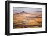 Aerial Photo of the Palouse with Steptoe Butte, Washington-Ben Herndon-Framed Photographic Print