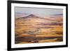 Aerial Photo of the Palouse with Steptoe Butte, Washington-Ben Herndon-Framed Photographic Print