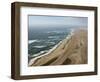 Aerial Photo of the Skeleton Coast, Namibia, Africa-Milse Thorsten-Framed Photographic Print