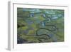 Aerial Photograph of Marsh Area of Essex County Tidal Wetlands East of Ipswich Area O…, 1978 (Photo-Nathan Benn-Framed Giclee Print