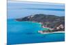 Aerial photograph of Moreton Island, Queensland, Australia-Mark A Johnson-Mounted Photographic Print