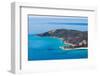 Aerial photograph of Moreton Island, Queensland, Australia-Mark A Johnson-Framed Photographic Print