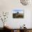 Aerial photograph of Mt Beerwah & Mt Coonowrin, Glasshouse Mountains, Australia-Mark A Johnson-Photographic Print displayed on a wall