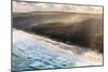Aerial photograph of the beach & shoreline of Noosa North Shore, Great Sandy National Park-Mark A Johnson-Mounted Photographic Print
