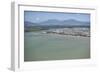 Aerial Photograph of the City and the Mouth of Trinity Inlet-Louise Murray-Framed Photographic Print