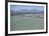 Aerial Photograph of the City and the Mouth of Trinity Inlet-Louise Murray-Framed Photographic Print