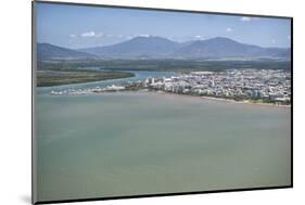 Aerial Photograph of the City and the Mouth of Trinity Inlet-Louise Murray-Mounted Photographic Print