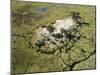 Aerial Photograph of the Okavango Delta-Nigel Pavitt-Mounted Photographic Print