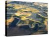Aerial Photography at Harvest Time in the Palouse Region of Eastern Washington-Julie Eggers-Stretched Canvas