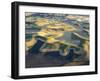 Aerial Photography at Harvest Time in the Palouse Region of Eastern Washington-Julie Eggers-Framed Premium Photographic Print