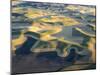 Aerial Photography at Harvest Time in the Palouse Region of Eastern Washington-Julie Eggers-Mounted Premium Photographic Print