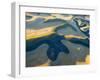 Aerial Photography at Harvest Time in the Palouse Region of Eastern Washington-Julie Eggers-Framed Photographic Print